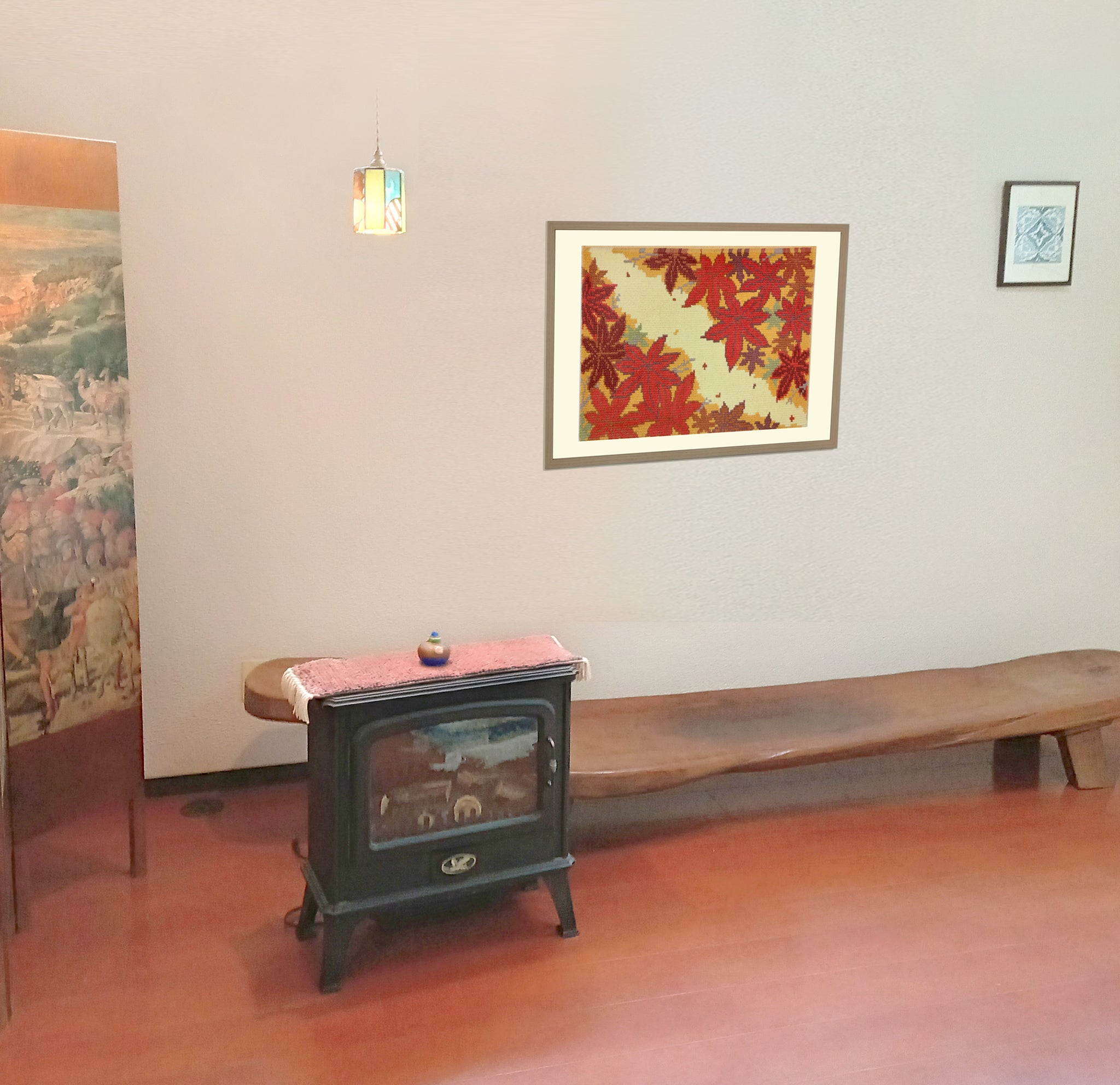 工芸展出展作品 – 本家鍋島緞通