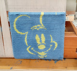 本家鍋島緞通 チェアパッド - ミッキー -