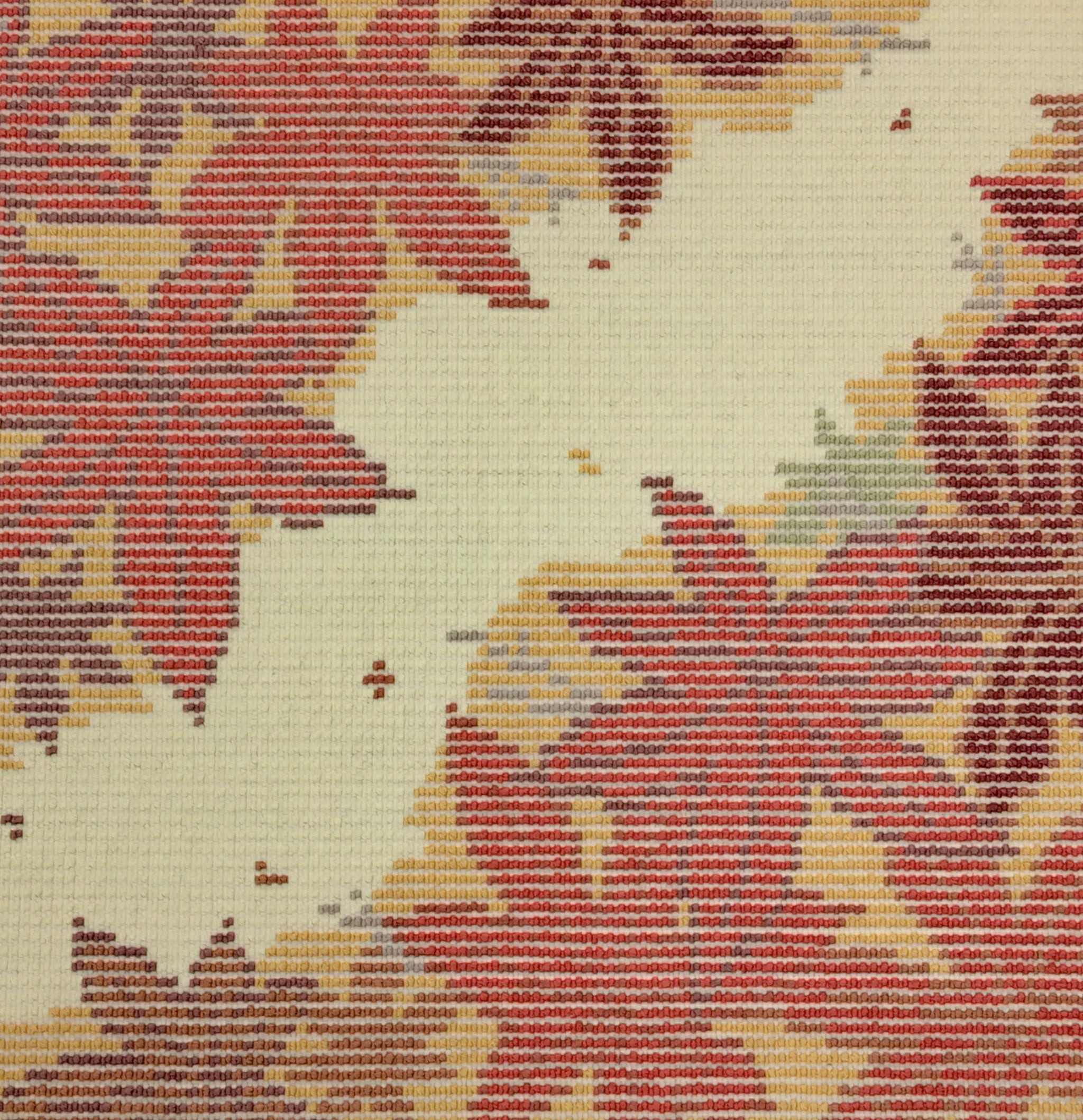 四季のめぐり 紅葉「Shikinomeguri Momiji」 – 本家鍋島緞通